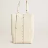 24/7 Bag North South aus butterfarbenem Leder mit verstellbaren Henkeln