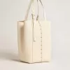 24/7 Bag North South aus butterfarbenem Leder mit verstellbaren Henkeln