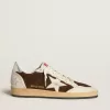 Ball Star aus Wildleder mit Lederstern und metallischer Lederferse