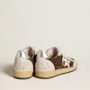 Ball Star aus Wildleder mit Lederstern und metallischer Lederferse