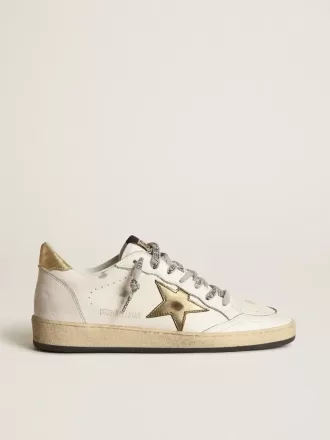 Ball Star für Damen mit goldenem Stern und Fersenlasche Ball Star für Damen mit goldenem Stern und Fersenlasche