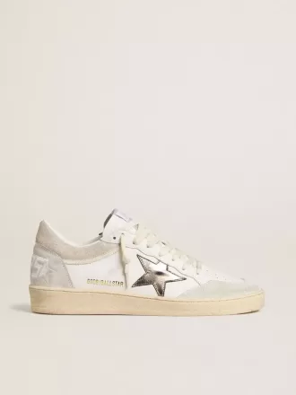 Ball Star für Damen mit metallischem Lederstern und glänzender Lederferse Ball Star für Damen mit metallischem Lederstern und glänzender Lederferse