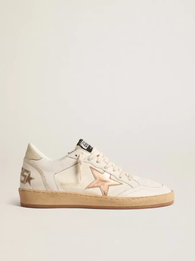 Ball Star LTD aus Canvas und Nappa mit bronzefarbenem Metallic-Lederstern