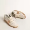 Ball Star LTD aus Canvas und Nappa mit bronzefarbenem Metallic-Lederstern