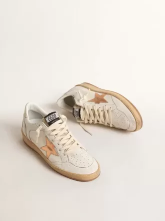 Ball Star LTD aus Canvas und Nappa mit bronzefarbenem Metallic-Lederstern