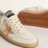 Ball Star LTD aus Canvas und Nappa mit bronzefarbenem Metallic-Lederstern