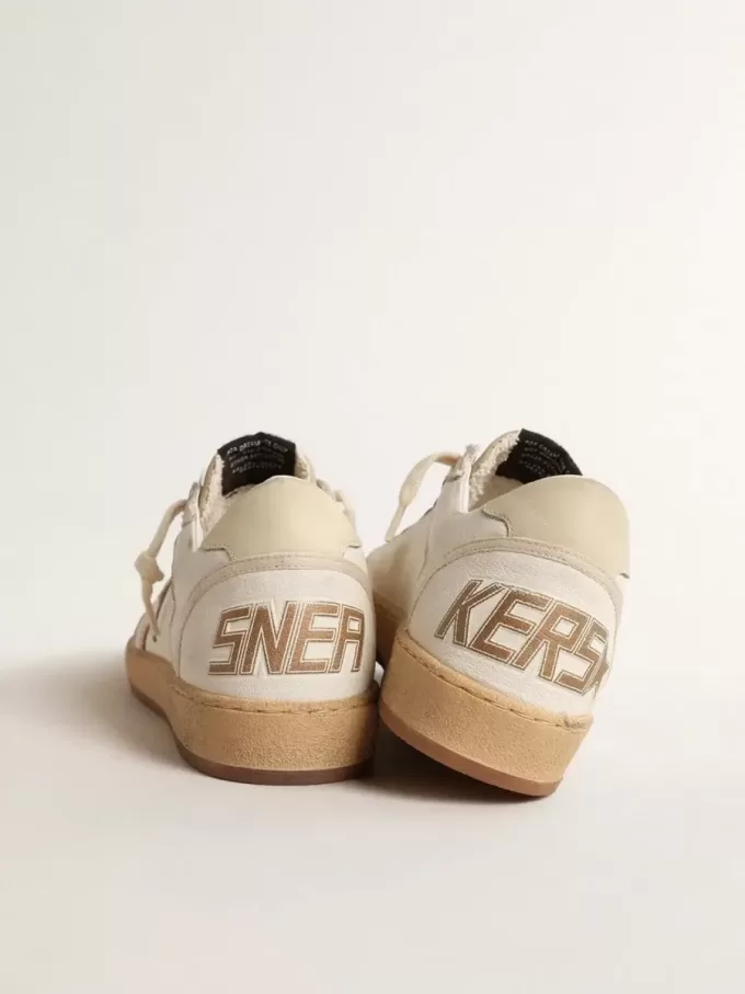 Ball Star LTD aus Canvas und Nappa mit bronzefarbenem Metallic-Lederstern
