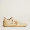 Ball Star LTD aus Leder und Wildleder mit Wildlederstern und Fersenlasche Ball Star LTD aus Leder und Wildleder mit Wildlederstern und Fersenlasche