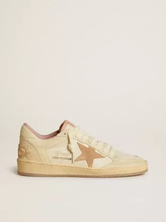 Ball Star LTD aus Leder und Wildleder mit Wildlederstern und Fersenlasche