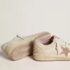 Ball Star LTD aus Leder und Wildleder mit Wildlederstern und Fersenlasche Ball Star LTD aus Leder und Wildleder mit Wildlederstern und Fersenlasche
