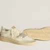 Ball Star LTD aus Nappaleder mit Lederstern und metallischer Lederferse