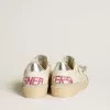 Ball Star LTD aus Nappaleder mit Lederstern und metallischer Lederferse