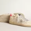 Ball Star LTD für Damen aus Nappaleder und Mesh mit Stern aus Wildleder und Fersenlasche aus Leder