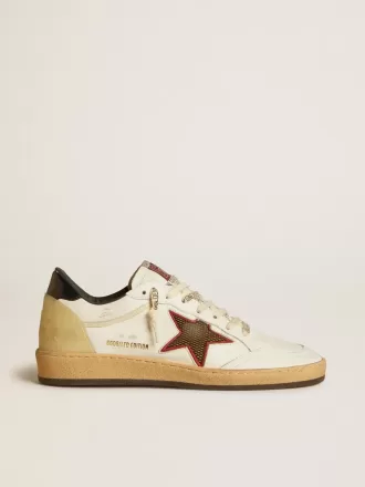 Ball Star LTD für Damen mit Mesh-Stern und mitternachtsblauem Leder-Fersenriemen Ball Star LTD für Damen mit Mesh-Stern und mitternachtsblauem Leder-Fersenriemen