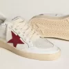 Ball Star LTD für Damen mit rotem Lederstern und pinkfarbenem Glitzer-Fersenlasche Ball Star LTD für Damen mit rotem Lederstern und pinkfarbenem Glitzer-Fersenlasche