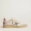 Ball Star LTD mit Glitzerstern und rosa Wildleder-Fersenlasche