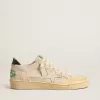 Ball Star LTD mit vanillefarbenem Canvas-Stern und Leder-Fersenlasche