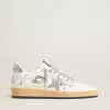 Herren-Sneaker „Ball Star Wishes” aus Nappaleder mit Glitzerstern und Fersenlasche