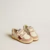 Ball Star Young aus Nappa mit Nappa-Stern und rosa Wildleder-Fersenlasche