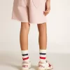 Ball Star Young aus Nappa mit Nappa-Stern und rosa Wildleder-Fersenlasche