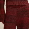 Baumwollhose mit unregelmäßigen Streifen