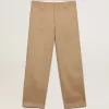 Beige-Khaki Chinos aus der Golden Collection