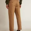 Beige-Khaki Chinos aus der Golden Collection