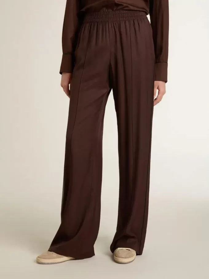Braune Jogginghose für Damen