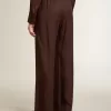 Braune Jogginghose für Damen