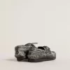 Cruise Teen Loafer aus schwarzem Leder mit Used-Look