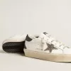 Damen-Hi Star mit silbernem Glitzerstern und rubinrotem Glitzer-Fersenlabel