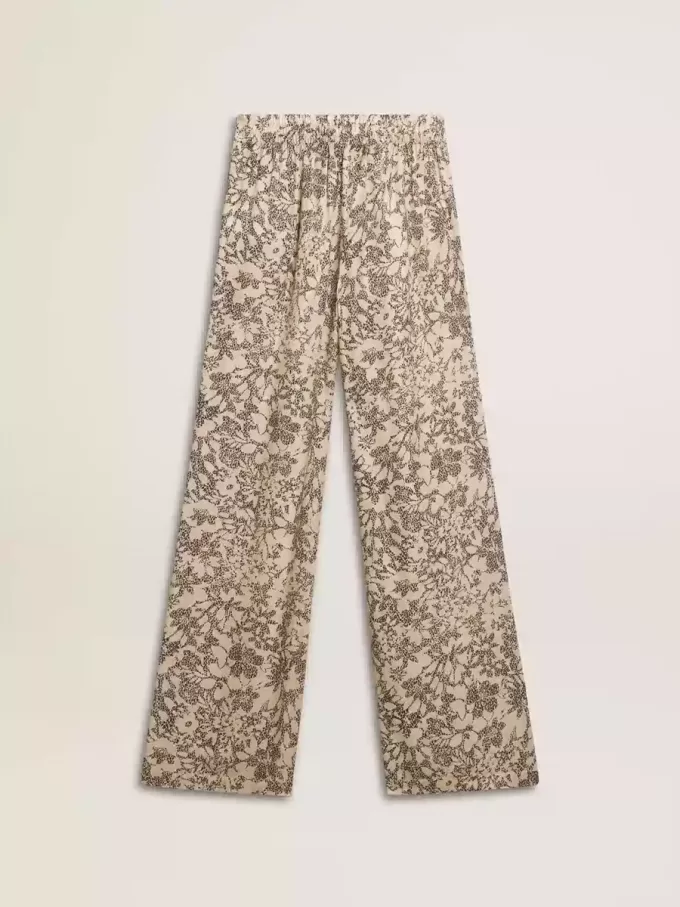 Damen-Jogginghose mit Blumenprint Damen-Jogginghose mit Blumenprint