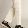 Damen-Sneaker „Running Sole” aus schwarzem Nappaleder und Wildleder