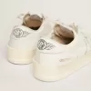 Damen-Sneaker Stardan aus komplett weißem Leder