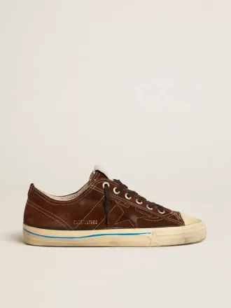 Damen-Sneaker V-Star LTD aus Wildleder mit braunem Stern Damen-Sneaker V-Star LTD aus Wildleder mit braunem Stern