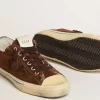 Damen-Sneaker V-Star LTD aus Wildleder mit braunem Stern