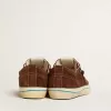 Damen-Sneaker V-Star LTD aus Wildleder mit braunem Stern
