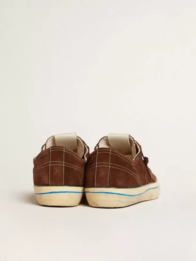 Damen-Sneaker V-Star LTD aus Wildleder mit braunem Stern