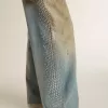 Damen-Super-Star LTD aus grauem Leder mit ziegelrotem Wildlederstern
