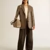 Damenjacke mit Hahnentrittmuster und durchgehender Paillettenstickerei Damenjacke mit Hahnentrittmuster und durchgehender Paillettenstickerei