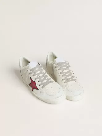 Damenmodell Ball Star LTD mit rotem Stern und silberner Fersenkappe
