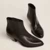 Damenstiefel Sunset aus schwarzem Leder
