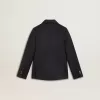 Dunkelblauer Zweireiher-Blazer für Jungen