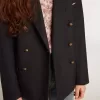 Dunkelblauer zweireihiger Knopfblazer für Jungen
