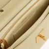 Gioia Tasche aus mineralgrauem Schafsleder mit goldenen Details Gioia Tasche aus mineralgrauem Schafsleder mit goldenen Details
