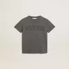 Graues T-Shirt für Jungen mit Used-Look