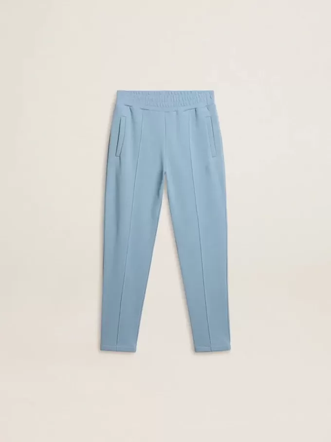 Hellblaue Jogginghose mit Print für Jungen