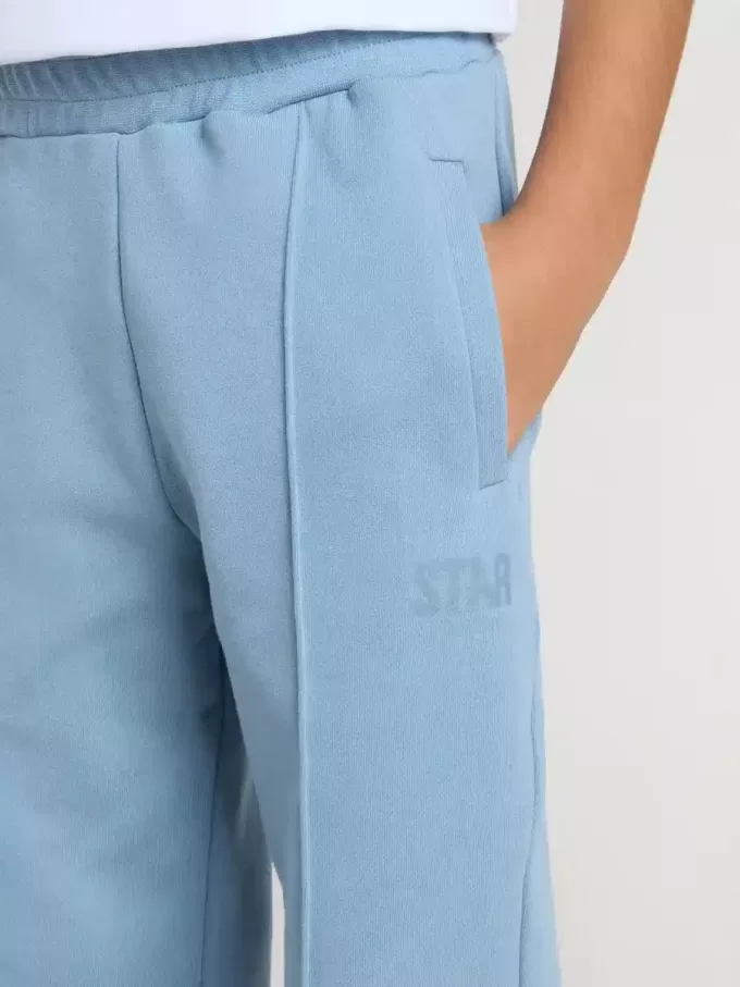 Hellblaue Jogginghose mit Print für Jungen
