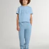 Hellblaues T-Shirt für Jungen mit Aufdruck