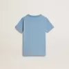 Hellblaues T-Shirt für Jungen mit Aufdruck